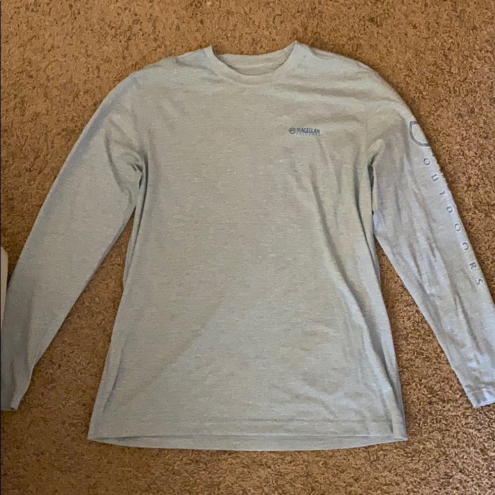 Light Blue Long Sleeve Magellan Outdoors Shirt
